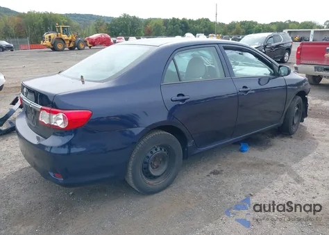 2013 Toyota Corolla L из США, поврежденный, VIN 2T1BU4EE4DC095361